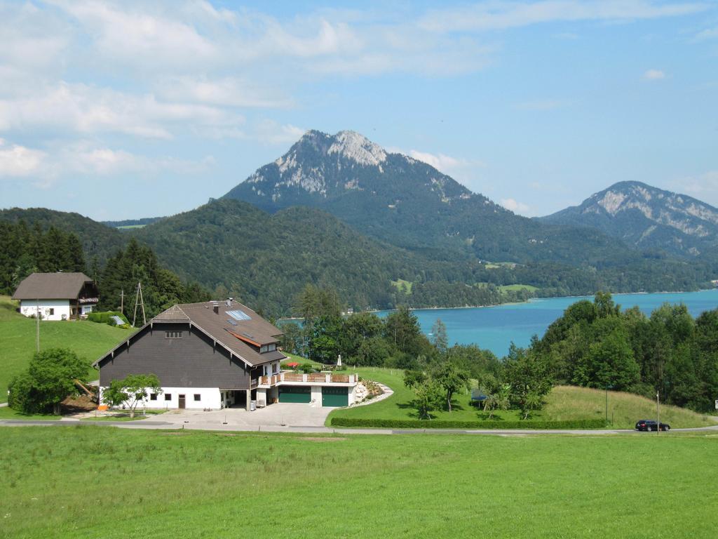 Bauernhof Unterhoefner Hof bei Salzburg Exterior foto
